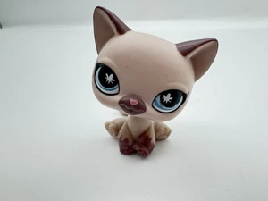 Gatito gris siamés de pelo corto Littlest Pet Shop LPS #664 - Imagen 1 de 12