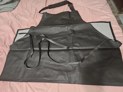 2Pk Heavy Duty Waterproof Rubber Vinyl Apron Men-Best Staying Dry Dishwashing - Image 1 of 4
