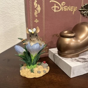 Charming Tails What’s The Buzz Mouse Figurine 98/212 Fitz And Floyd - Picture 1 of 5