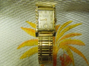 Bulova His Excellency 21 Jewel 10 K GOLDFILLED 1949 Gravur läuft - Bild 1 von 20