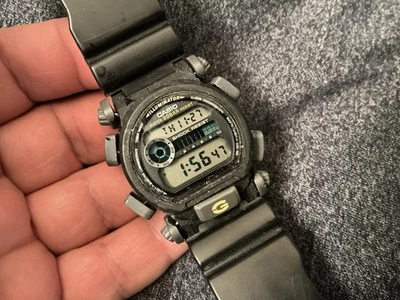 Reloj Pulsera Casio G-Shock DW-9052 De Colección Resina Negra Digital Esfera Gris Hombres Nuevo Btry Foto 1 de 4