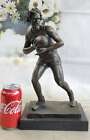 Bronze Statue Union League Rugby Football Player Trophy Sport Home Decor DEAL