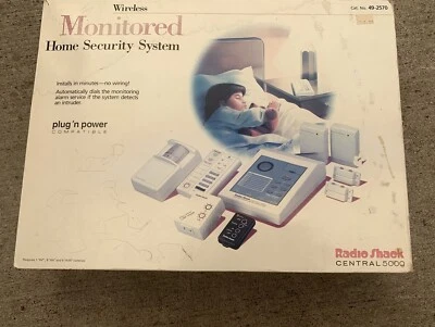 Vintage Radio Shack Central 5000 Wireless Home Security System 49-2570 - Image 1 of 4