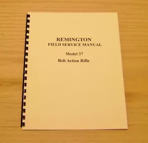 Remington Field Service Manual Model 37 Gunsmith - #12 - Picture 1 of 2