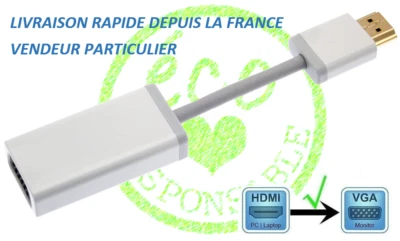Adaptateur HDMi mâle vers VGA femelle ACER (convertisseur vidéo) - NEUF - Photo 1/4