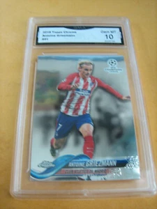 ANTOINE GRIEZMANN FRANCE ATLETICO DE MARDRID 2018 TOPPS CHROME # 51VGRADED 10 - Picture 1 of 2