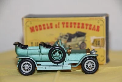 Matchbox Models of Yesteryear Y15-1,1907 Rolls Royce Silver Ghost, Issue 3,m Box - Bild 1 von 4