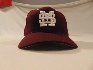 ZEPHYR The Z FIT Hat MISSISSIPPI STATE BULLDOGS NCAA TEAM ADULT SIZE 6 3/4 EUC  - Picture 1 of 9