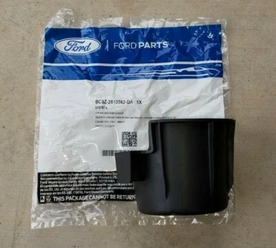 NEW 2011-2016 Ford F250-F550 Super Duty Driver Front Armrest Cup Insert,OEM - Image 1 of 4