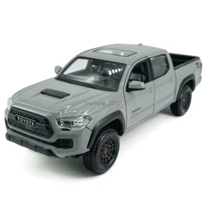 1:27 Tacoma TRD PRO camioneta modelo coche diecast vehículo coleccionable gris - Imagen 1 de 11
