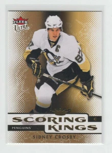 09/10 Fleer Ultra Pittsburgh Penguins Sidney Crosby Scoring Kings card #SK4 - Picture 1 of 2