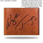 Custom Engraved WAYLON JENNINGS Leather Bifold Wallet - 3 Color Choices