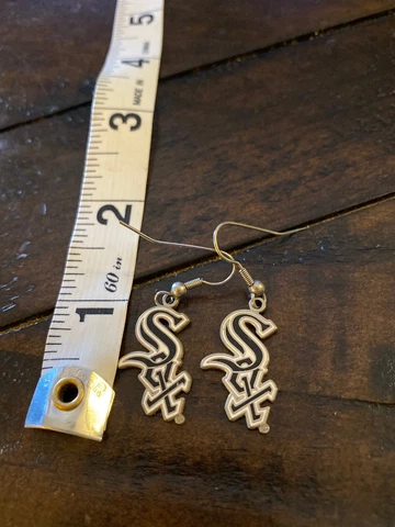 Chicago White Sox Logo Earrings Cover