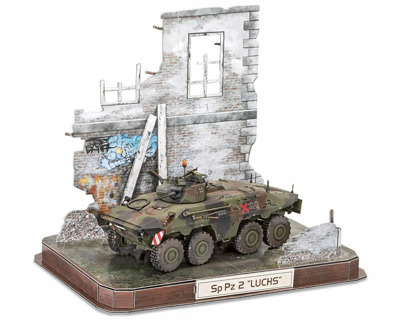 Revell 03321 Sppz2 Luchs & 3d Puzzle Diorama 1 35 modellismo