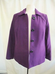 Ladies Jacket Autonomy UK 14, purple, lined, length 28", classic cut 1014 - Picture 1 of 3