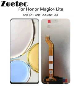 Repuesto de digitalizador de pantalla LCD For Honor Magic4 Lite ANY-LX 1 2 3 FABRICANTE DE EQUIPOS ORIGINALES - Imagen 1 de 6