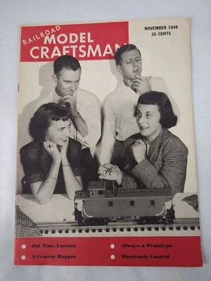 Railroad Model Craftsman November 1949 Vol. 18 No. 6 (IE) - Image 1 of 4