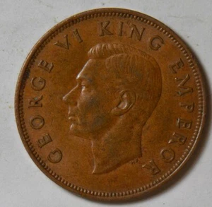 new zealand 1942 penny 10083 combine shipping - Picture 1 of 2