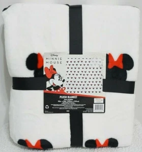 MANTA DE FELPA MINNIE MOUSE, DISNEY, TALLA COMPLETA/QUEEN 90X90 NUEVA - Imagen 1 de 5