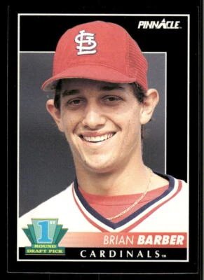 1992 Pinnacle #298 Brian Barber - Image 1 of 2