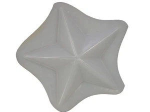 7 1/2 inch Star Applique Plaque Plaster or Concrete Mold 7211 Moldcreations - Picture 1 of 2