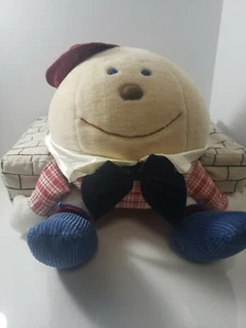 Vintage Humpty Dumpty stuffed doll Commonwealth stuffed animal 1993 - Picture 1 of 7