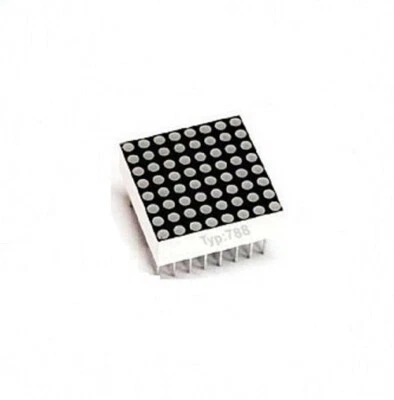 LED 8x8 Dot/ Punkt Matrix Array, rot, 20 x 20mm, 788BS, Arduino,1St. - Bild 1 von 2