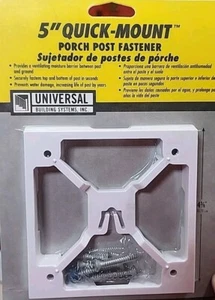 5" Quick-Mount Porch Post Fastener 5" 17005 PB - Picture 1 of 2