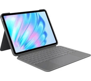 LOGITECH Combo Touch 11" (M2) iPad Air 5. generacji klawiatura - szara - Zdjęcie 1 z 8