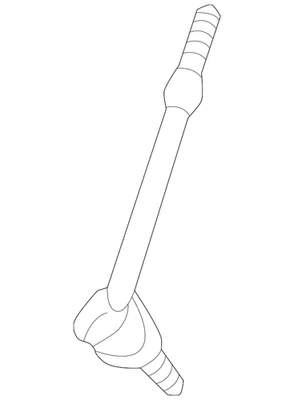 Enlace estabilizador genuino Nissan 56260-0W001 Foto 1 de 2