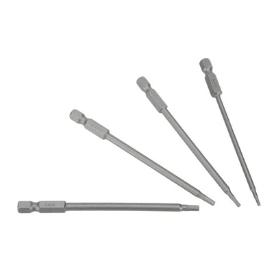 4Pcs 100mm​ Hex Shank Screwdriver Bit 1/4 Extra Long Power Drill Magnetic Lot - Image 1 of 4