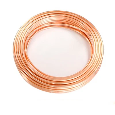 Kupferrohr Weich Kupfer Rohr Kupferrohrring 2/2.5/3/4/5/6/6.35/8/9/9.52/10/12mm - Bild 1 von 4