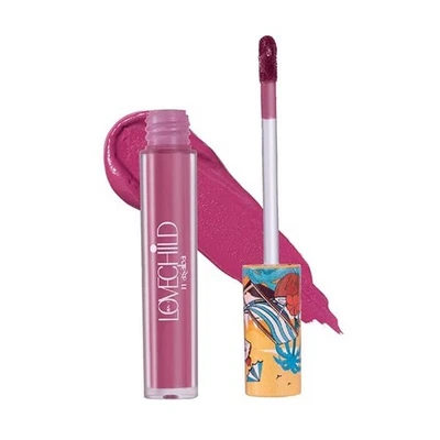 LoveChild Masaba Jamun Cooler Lush-Matte Plum Lip Creme, 3ml - Image 1 of 4