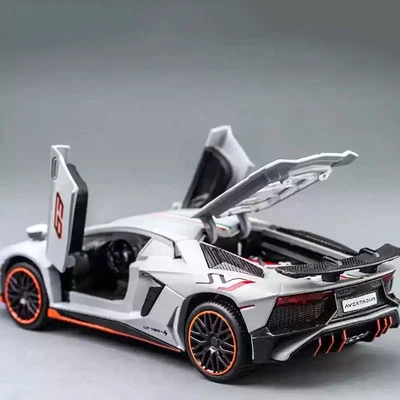 1:32 Lamborghini Aventador SVJ Diecast Vehicle Collectible Model Car Gift NEW - Image 1 of 4