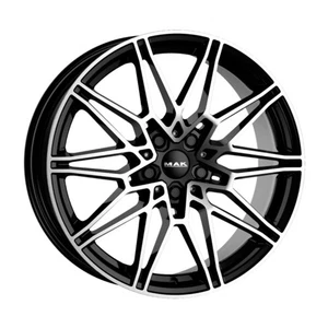 LLANTAS MAK KOENIG PARA BMW SERIE 4 CABRIO 9X18 5X120 BLACK MIRROR OQ1 - Imagen 1 de 4