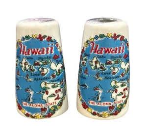 Hawaii Hawaiianische Inseln Salz und Pfefferstreuer Aloha State Souvenir Geschenk - Bild 1 von 4