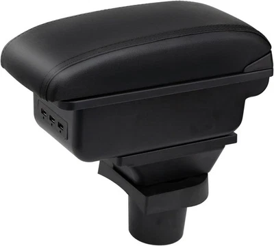 Armrest Box for Scion XD 2008-2016 Console Double Layer Storage with 3 USB Ports - Image 1 of 4