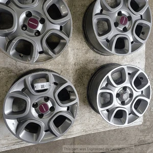 SX. DISCO RUOTA POST. IN LEGA per FIAT PANDA CROSS (33) 1.3 MJT 4e53e9 51963458 - Picture 1 of 7