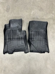 INFINITI G37 BLACK WEATHERTECH FLOOR MATS *FRONT DRIVER AND PASSENGER SIDE ONLY* - Picture 1 of 1