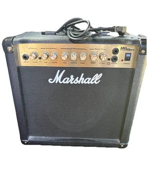 Marshall Mg15DFX Series Amplifier Guitar Amp  Black Good Condition - Image 1 of 2
