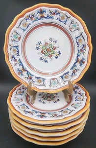 Sur La Table Nova Deruta Salad Plates Set Of 6 - Picture 1 of 12