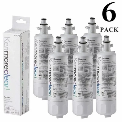 6 Pack Kenmore 9690 469690 Replacement Refrigerator Water Filter 46-9690 - Image 1 of 4