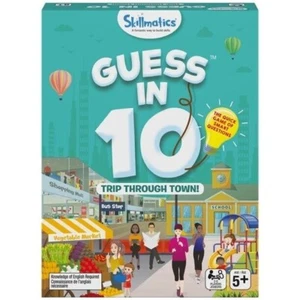 Skillmatics Guess in 10 Trip Through Town Card Game 2-6 Players 5+ New & Sealed - Picture 1 of 9
