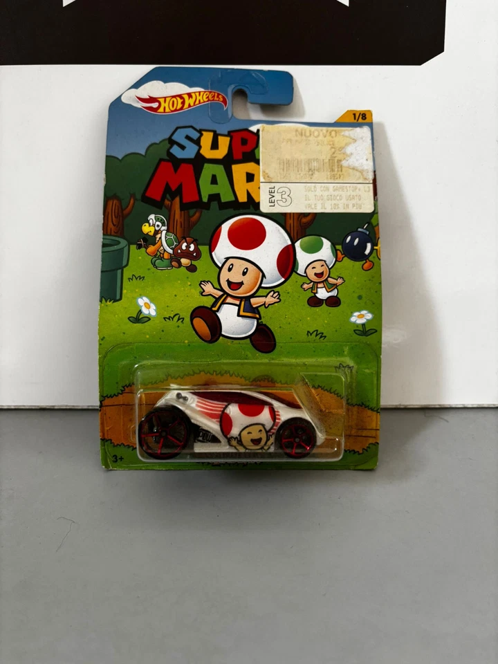 Hot Wheels Super Mario Toad Vandetta - Immagine 1 di 1