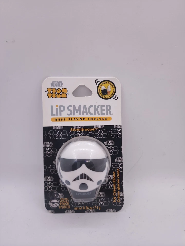 Lip Smacker STAR WARS Tsum Tsum Ice Cream Clone STORMTROOPER 0.26oz 润唇膏 — 第 1/1 张图片