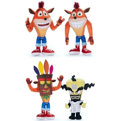 DINOTOYS Crash Bandicoot Plüsch Kuscheltier Stofftier - 32 cm - Cortex Aku Aku - NEU✅