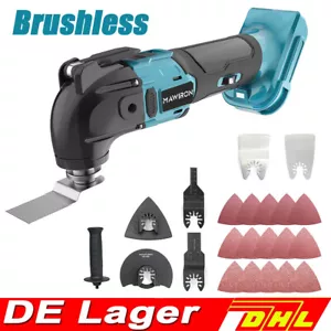 Für 18V Makita Akku Multifunktionswerkzeug Multitool Mit Zubehör Ohne Batterie - Bild 1 von 13