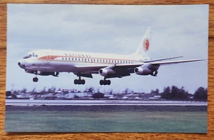 National Airlines Douglas DC-8 Airplane Postcard Unused Card #65 Aviation Cards - Picture 1 of 1