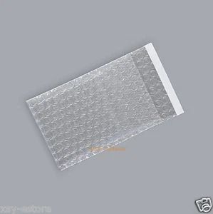 10 Clear Bubble Pouches Envelopes Packing Bag 5.5" x 6"_140 x 150+25mm - Picture 1 of 12