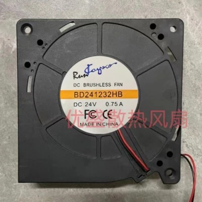 1 PCS  Cooling Fan BD241232HB  DC24V 0.75A Blower fan 12032 12CM 2 wire - Image 1 of 2